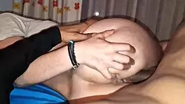 I pound curvy cuñada savagely hiding from my wife