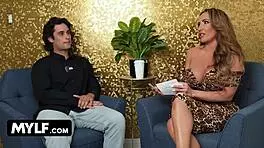 Richelle Ryan Breaks In Nervous Young Stud Anthony White's Cock First Time!