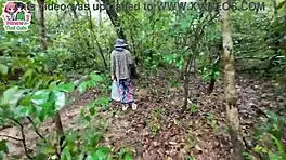 lost horny thai teen wanders forest and fucks wildly outdoors
