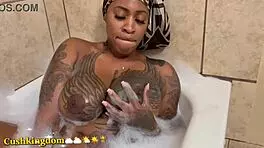 Thick Booty Milf Rubs Huge Dick Between Massive Breasts