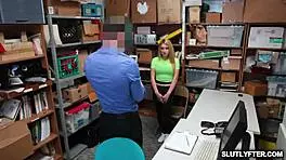 alexa raye blows and fucks hard in shop for jizz freedom