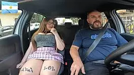 Ari Lol Buenos Aires Car Hitch Turns Erotic