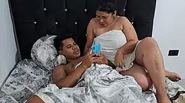 curvy latina mature babe's panties ripped for wild pounding