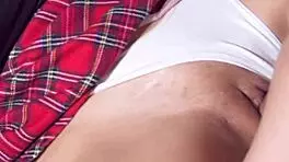 Japanese college student orgasms hard uncensored first visit