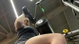 Gym workout leads to sweaty fucking