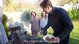 Hot girls Verlonis and Poshspicy seduce guys at party for foursome