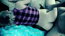 young whore rests unaware as huge cock facefucks her deep