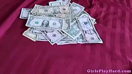 classy busty pornstar seduces lesbian teen into scissoring