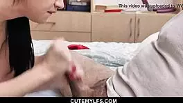 heart racing as brunette milf with huge boobs sucks my cock so passionately pov! 🔥😍