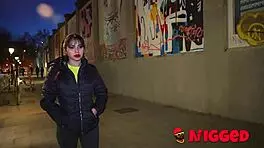 Petite Latina Daniela Nerea Endures Double Black Cock Assault