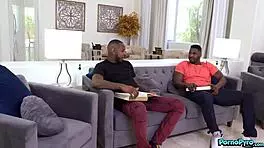 rebecca vanguard cute blonde double anal interracial mandingo bang!