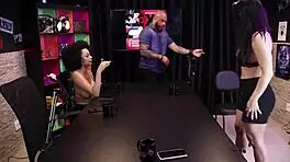 Watch amanda smell's hottest sensual casting moments, teasing through sheer red in outdoor play