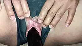 i tryed giant dildo in my tight ass first time creampie ouchh