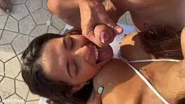 Bbbg Pool Orgy Double Penetration With Latina Blondes