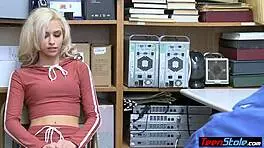 caught stealing my pierced tits get fucked by mall cop