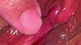 Amateur asian wife licks shaved wet pussy closeup post virginity loss