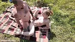 public ass fucking while strangers watch us creampie