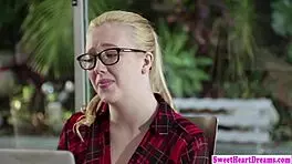 studying turns into wild gf pussy licking