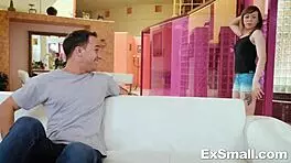 Ariel Skye Deepthroats and Gets Pussy Stuffed by Monster Dong