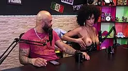 bruna carlos hottest moments in sensual casting with top black stud part one