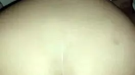 intenta no correrte dentro de mi con este coño apretado en vaquera inversa creampie