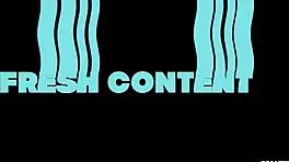 Oops queenie sateen strokes cameraman dick, kira noir catches joins suck fuck swap cum 😲🔥