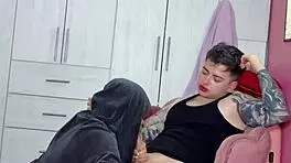 New gym latina cutie gets hardcore doggystyle bent over by trainer on first day!