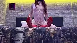 Girlfriend Fucks Friend Doggystyle in Hotel Room