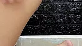 Horny Petite Babe Fingers Her Dripping Tight Pussy Solo