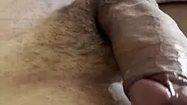 Hey swallow every drop of my thick milk after this handjob explosion!