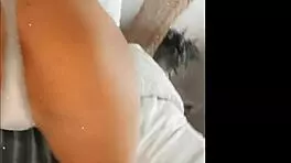 Hot teen winter fall poses bent over for intense doggystyle pounding