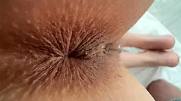 virgin 18yo begs old guy to lick her tight butthole close-up slow and sensual