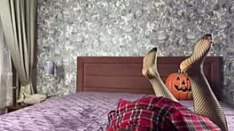 hey succubus, your pierced nipples and big ass got me hard for halloween play?