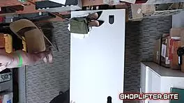 Pepper Hart Chad White Shoplifter Bust Gone Wild