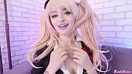 Junko Enoshima's Creampie Orgasm Explosion
