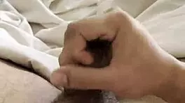 Hey swallow every drop of my thick milk after this handjob explosion!