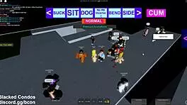 Roblox teen deepthroats cock before anal assfucking and pussy sucking