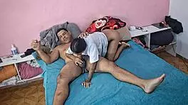 Petite latina neighbor offers tight anal to horny guy