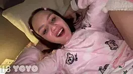 stepsister caught sniffing panties begs for monster cock creampie pounding