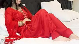 Priya's Hard Pre-Marriage Fuck in Red Salwar