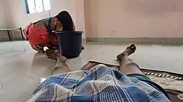 Desi maid seduces with big tits and rough pussy pounding