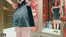 Sales Assistant's Secret Fitting Room Risky Passionate Pound