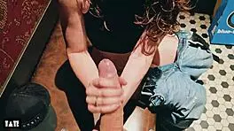 Sales Assistant's Secret Fitting Room Risky Passionate Pound