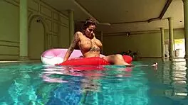 god heidi's juicy milf ass and big tits tease me poolside non-stop