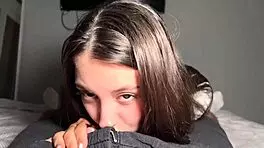 i pound her tight pussy while cheating in our bedroom