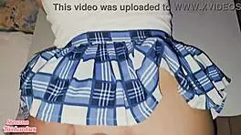 Wet College Coed Bent Over Doggystyle by Roommate in Dorm Fuck