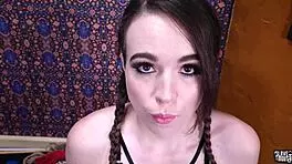 Brooke Johnson's Thrilling Piss Gulping Ignites Rough Oral Domination