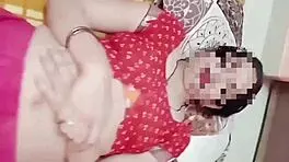 Janvi Bhabhi's tight pussy hammered closeup doggystyle by thick Indian cock