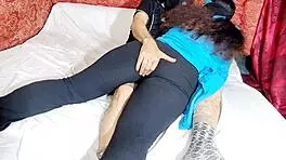Charming Indian beauty takes rough anal assfucking in cowgirl with big cock