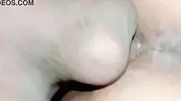 Janvi Bhabhi's tight pussy hammered closeup doggystyle by thick Indian cock